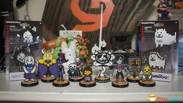 惟妙惟肖 玩家自製《傳說之下》Amiibo模型手辦