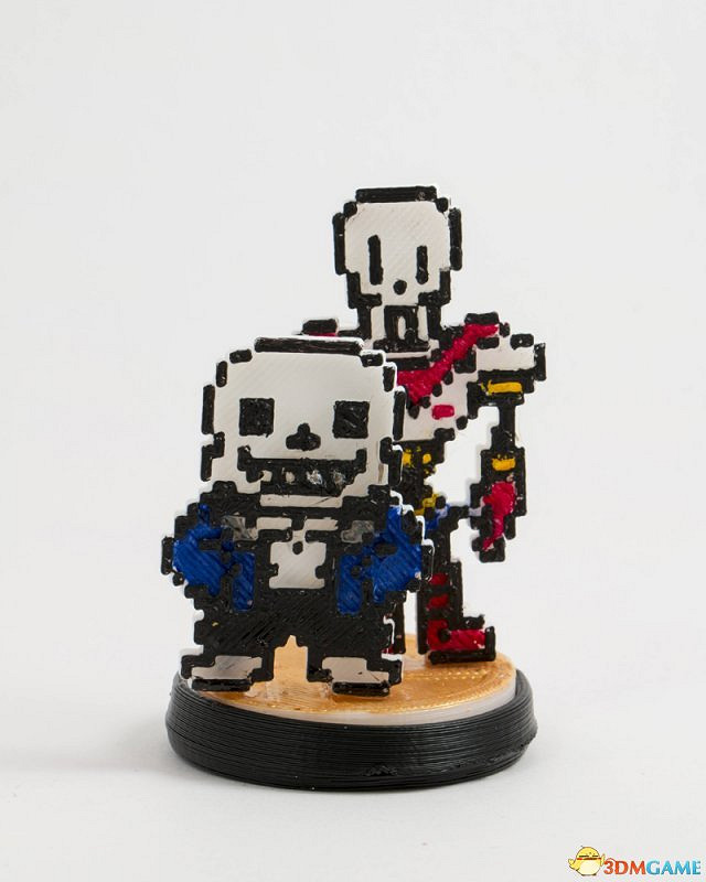 惟妙惟肖 玩家自製《傳說之下》Amiibo模型手辦