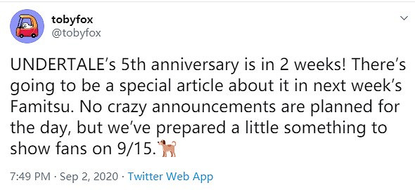 IGN滿分遊戲《傳說之下》即將5周年 Fami通下周公布紀念特集 IGN滿分遊戲《傳說之下》即將5周年 Fami通下周公布紀念特集