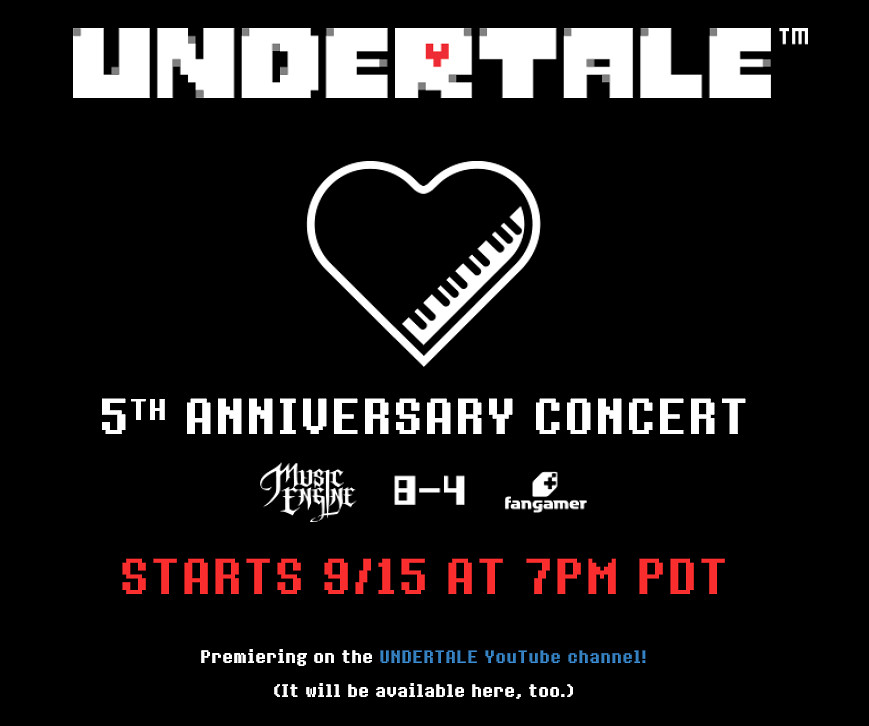 《傳說之下》將舉辦5周年音樂會 主創設計T恤用作慈善