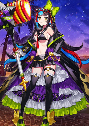 《FGO》泳裝清少納言從者圖鑒 泳裝六期狂階清少納言技能寶具一覽