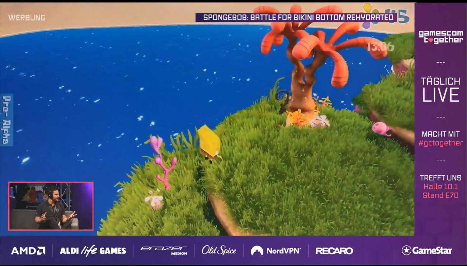 GC 2019:THQ Nordic《海綿寶寶》重製版實機展示曝光 GC 2019:THQ Nordic《海綿寶寶》重製版實機展示曝光