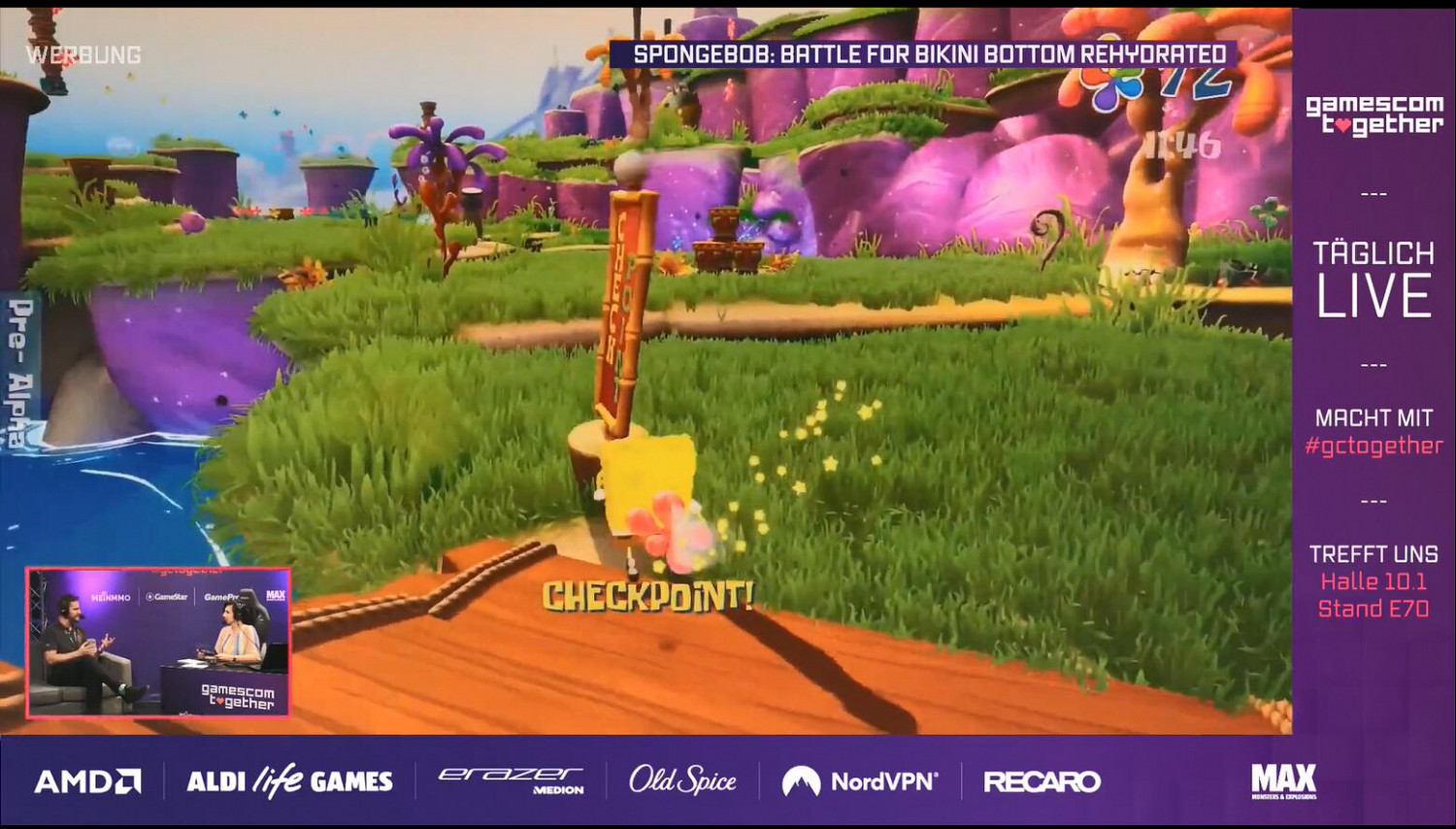 GC 2019:THQ Nordic《海綿寶寶》重製版實機展示曝光 GC 2019:THQ Nordic《海綿寶寶》重製版實機展示曝光