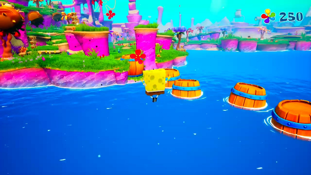 跳躍破壞闖關 《海綿寶寶：爭霸比基尼海灘-再注水》PAX East 2020實機展示