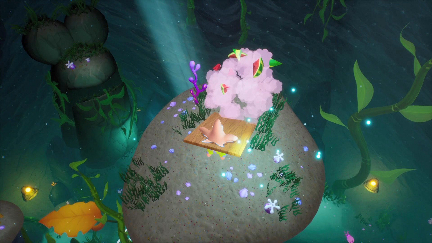 《海綿寶寶:爭霸比基尼海灘 再注水》海藻森林場景預告 《海綿寶寶:爭霸比基尼海灘 再注水》海藻森林場景預告