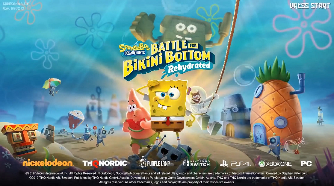 GC 2019:《海綿寶寶:爭霸比基尼海灘-再注水》12分鐘實機展示 GC 2019:《海綿寶寶:爭霸比基尼海灘-再注水》12分鐘實機展示