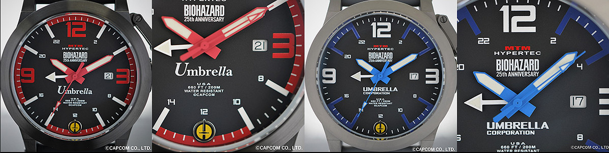 《惡靈古堡》官方發布“保護傘”公司主題腕表