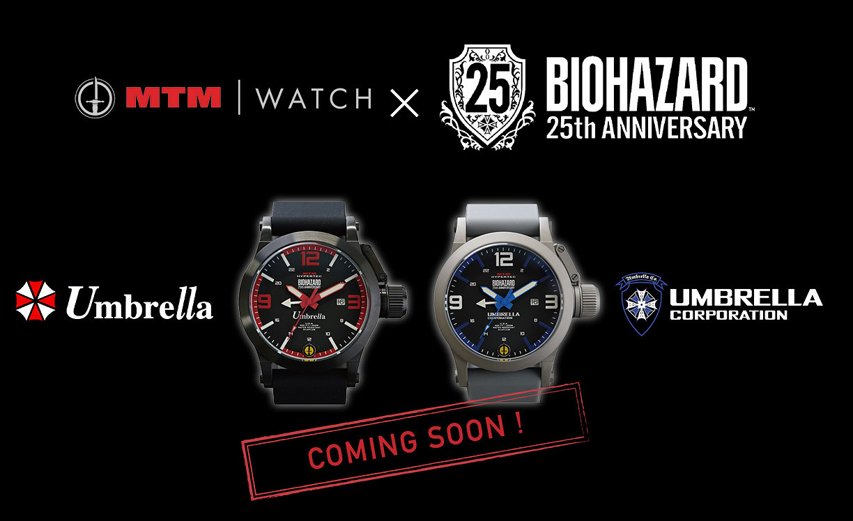 《惡靈古堡》官方發布“保護傘”公司主題腕表