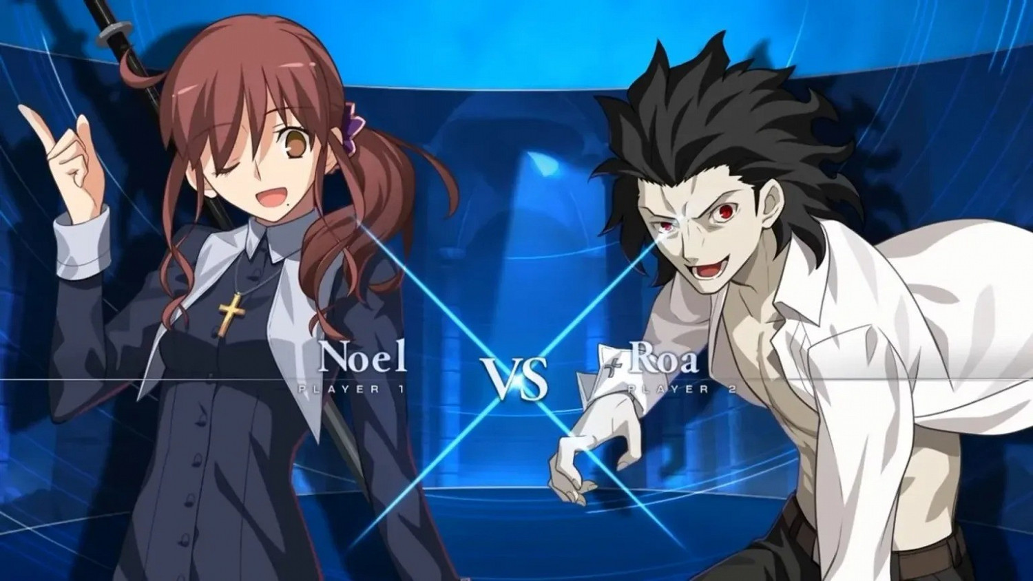 新《月姬格鬥》實機對戰展示 諾艾爾對戰羅亞 新《月姬格鬥》實機對戰展示 諾艾爾對戰羅亞