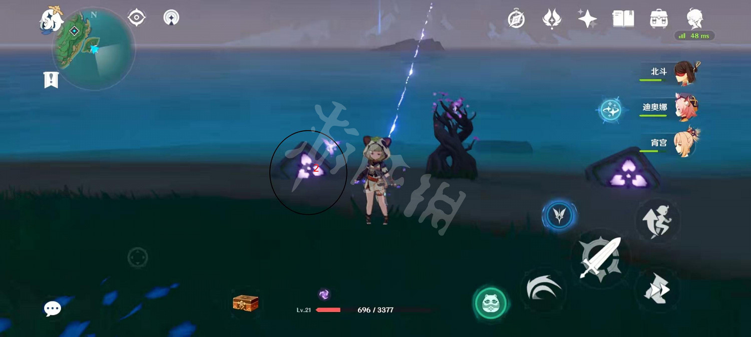 《原神》踏韝砂跨海解密玩法分享