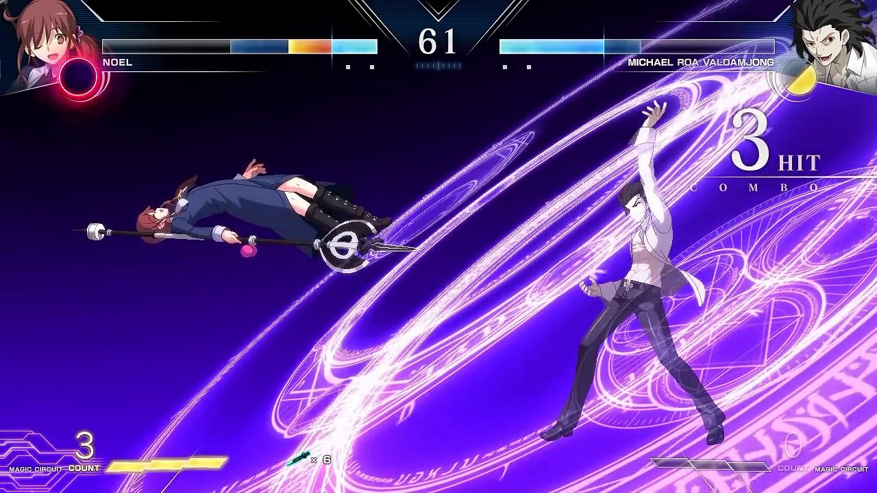 新《月姬格鬥》實機對戰展示 諾艾爾對戰羅亞 新《月姬格鬥》實機對戰展示 諾艾爾對戰羅亞