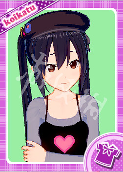 《戀活Sunshine》人物卡輕音少女中野梓分享 中野梓怎麽捏？