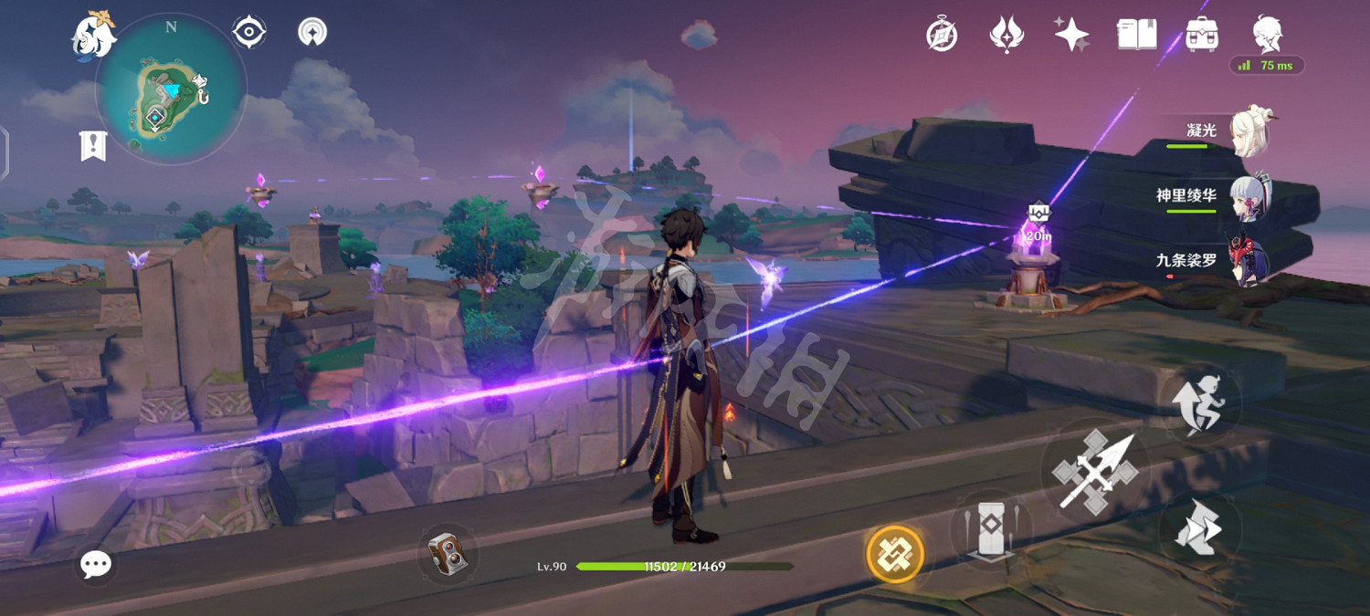 《原神》水月池繼電石擺放位置分享 《原神》水月池繼電石擺放位置分享