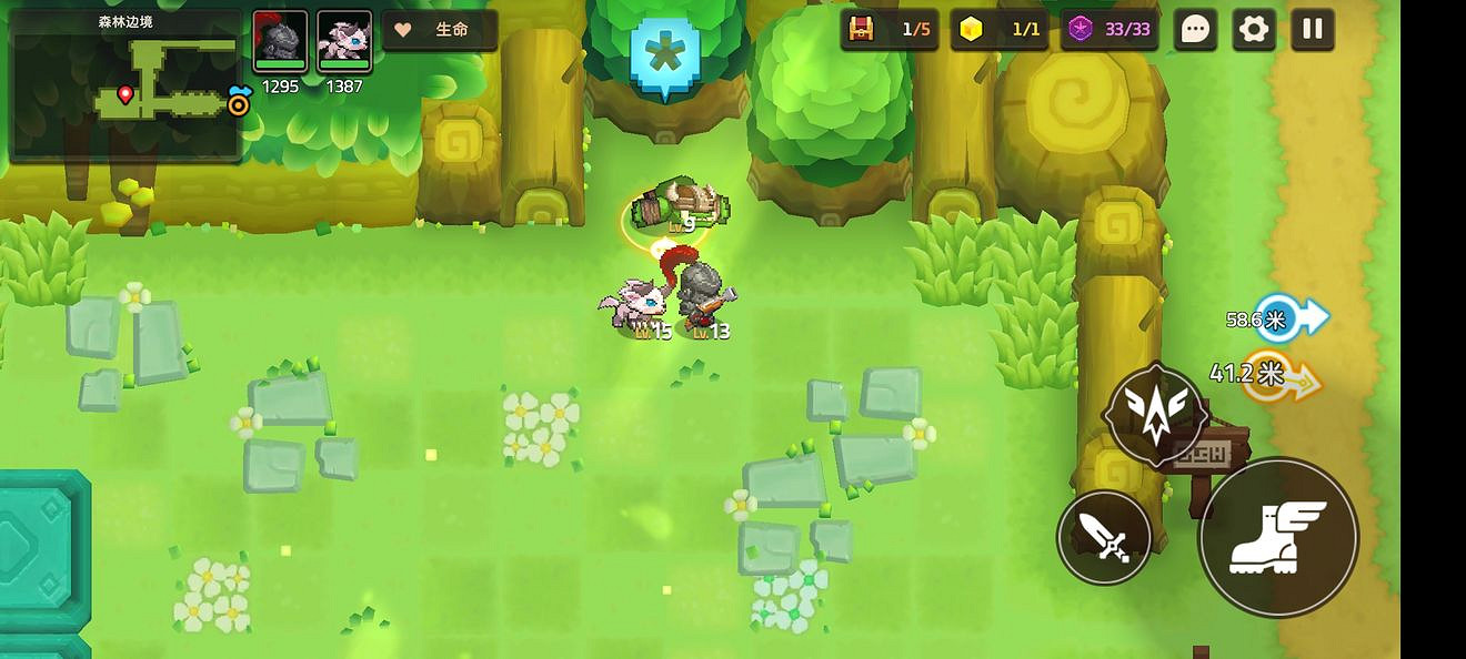 《守望傳說》普通1-4如何全收集 普通1-4全收集圖文攻略