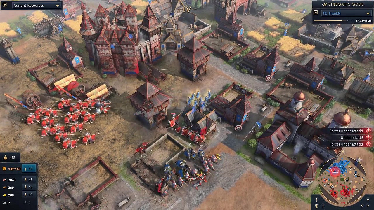 《世紀帝國4》開發者多人模式1v1對戰影片分享 《世紀帝國4》開發者多人模式1v1對戰影片分享