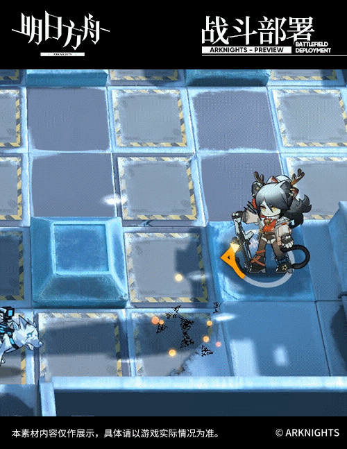 《明日方舟》黑厚禮皮膚怎麽樣 黑聖誕皮膚特效欣賞