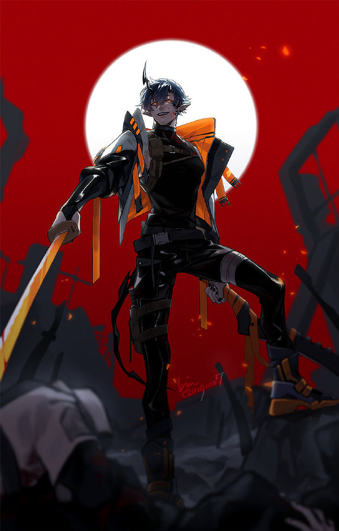 《明日方舟》炎客立繪欣賞 白給幹員的神仙立繪 《明日方舟》炎客立繪欣賞 白給幹員的神仙立繪