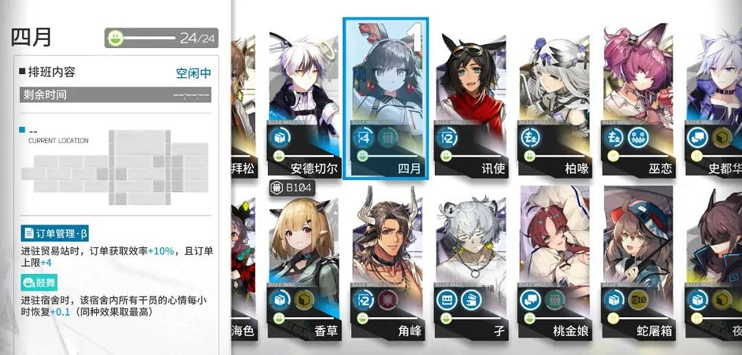 《明日方舟》四月資料分析 四月使用指南