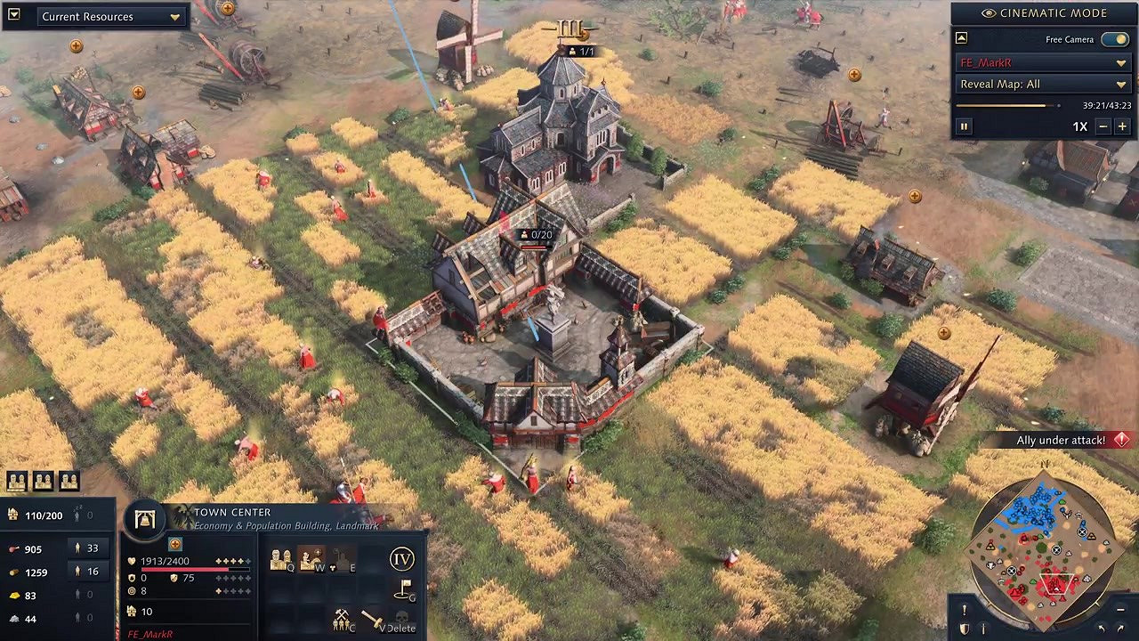 《世紀帝國4》開發者多人模式1v1對戰影片分享 《世紀帝國4》開發者多人模式1v1對戰影片分享