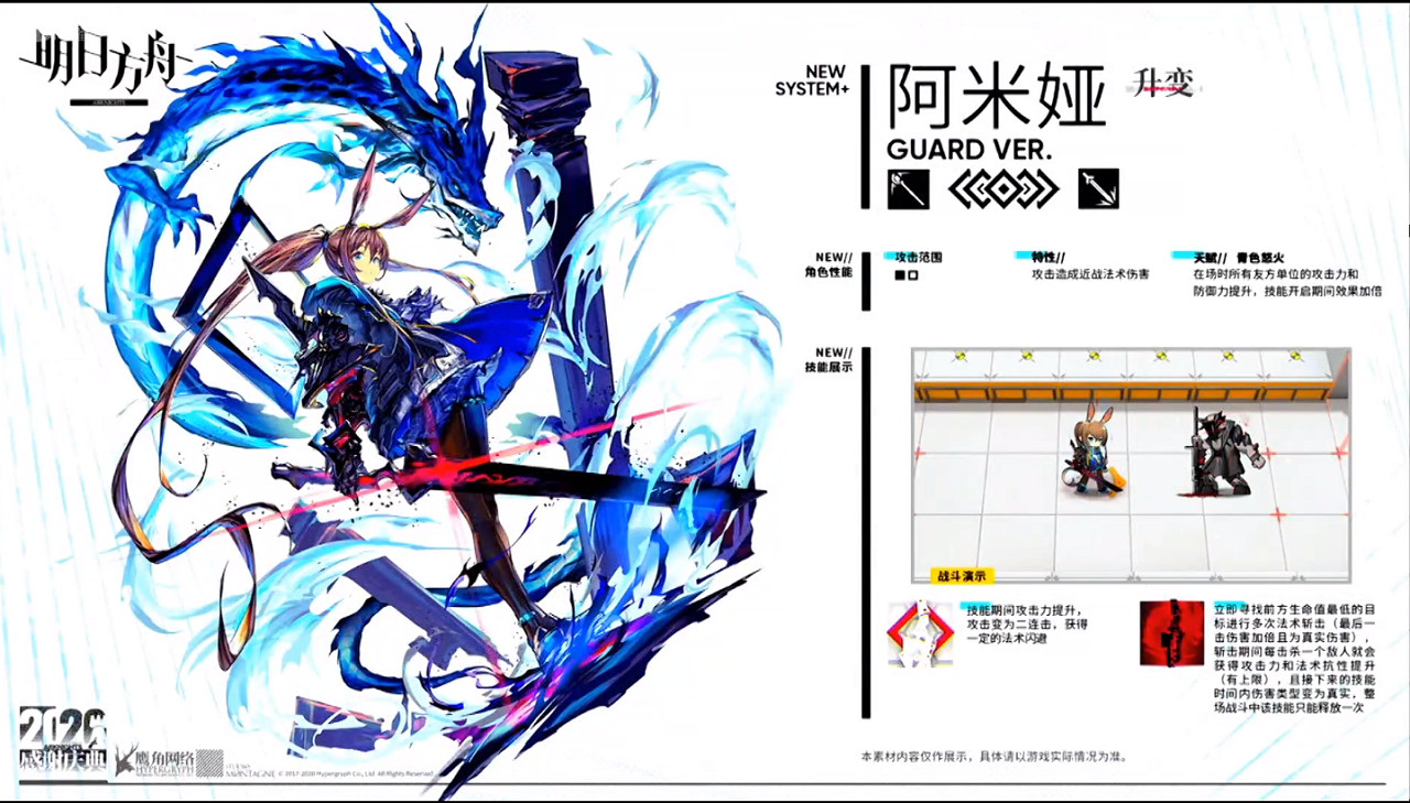 《明日方舟》感謝慶典直播內容彙總 阿米婭升階新幹員皮膚劇情預告