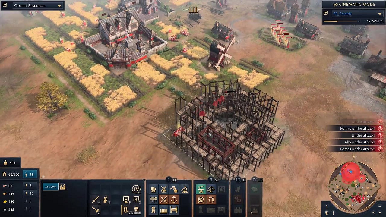 《世紀帝國4》開發者多人模式1v1對戰影片分享 《世紀帝國4》開發者多人模式1v1對戰影片分享