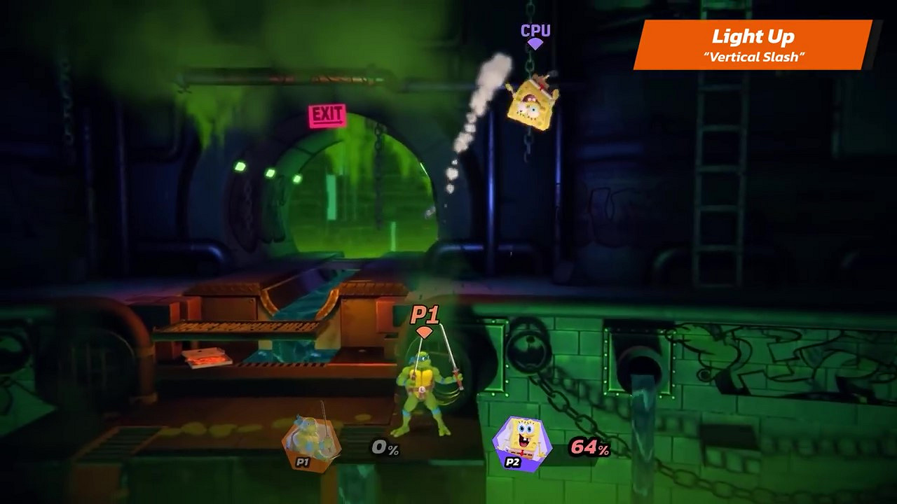 《尼克兒童頻道全明星大亂鬥》李奧納多出招 今年秋季發售 《尼克兒童頻道全明星大亂鬥》李奧納多出招 今年秋季發售