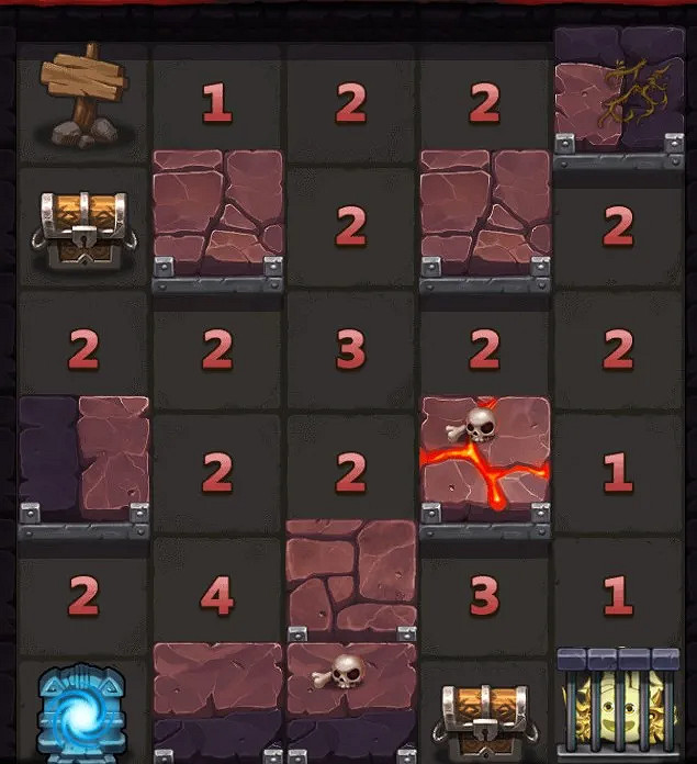 《地下城物語》M16掃雷 掃雷攻略 《地下城物語》M16掃雷 掃雷攻略