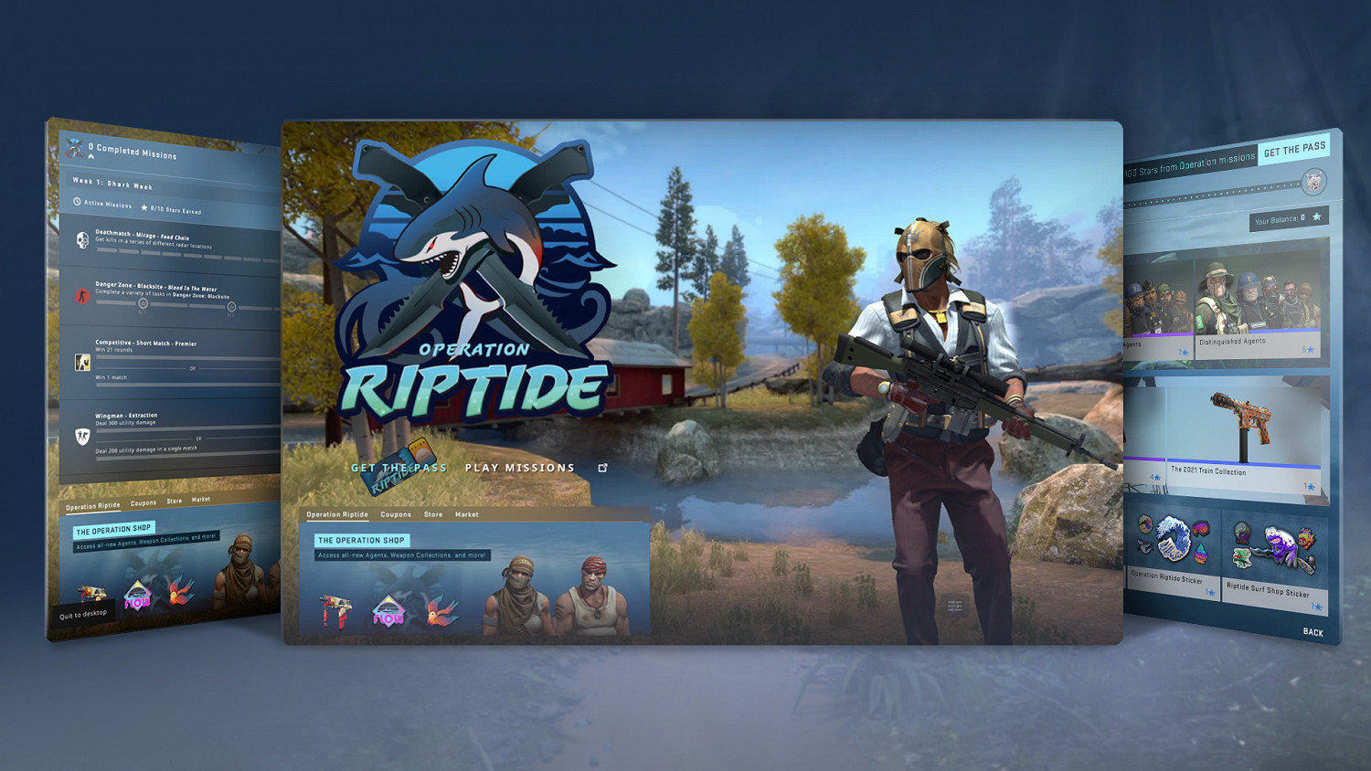 《CSGO》新活動 “激流大行動” 公布 購買通行證解鎖特殊獎勵 《CSGO》新活動 “激流大行動” 公布 購買通行證解鎖特殊獎勵