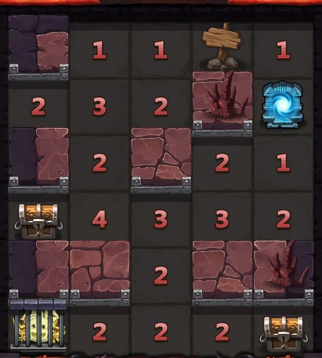 《地下城物語》M16掃雷 掃雷攻略 《地下城物語》M16掃雷 掃雷攻略