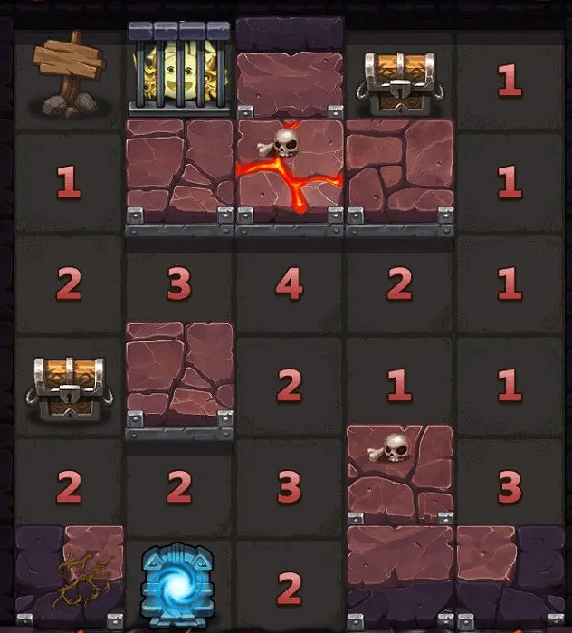 《地下城物語》M16掃雷 掃雷攻略 《地下城物語》M16掃雷 掃雷攻略