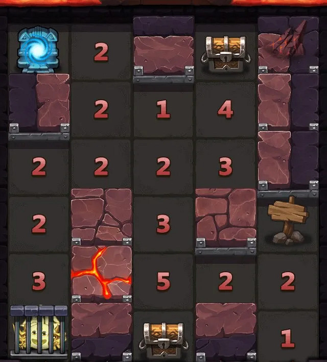 《地下城物語》M16掃雷 掃雷攻略 《地下城物語》M16掃雷 掃雷攻略