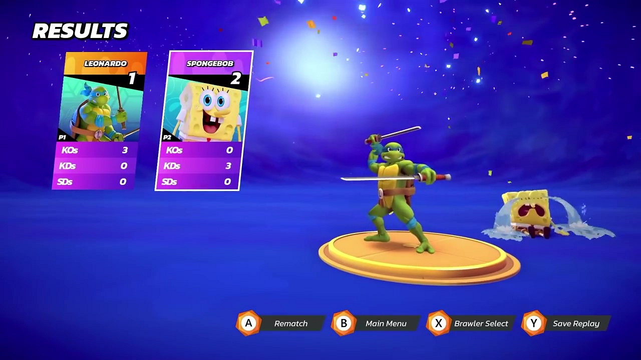 《尼克兒童頻道全明星大亂鬥》李奧納多出招 今年秋季發售 《尼克兒童頻道全明星大亂鬥》李奧納多出招 今年秋季發售