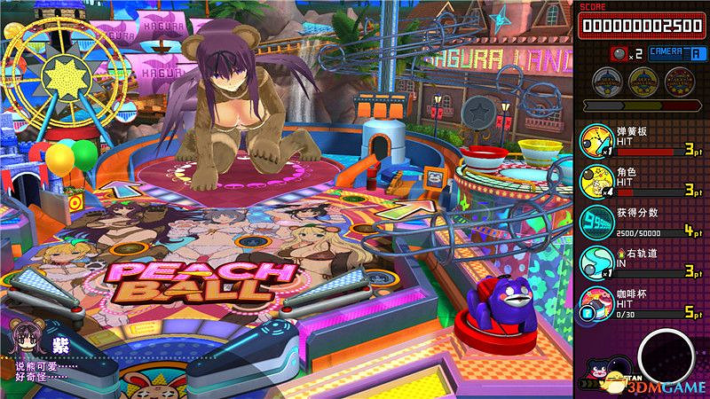 《桃色彈珠檯 閃亂神樂》圖文上手指南 全人物介紹級流程試玩