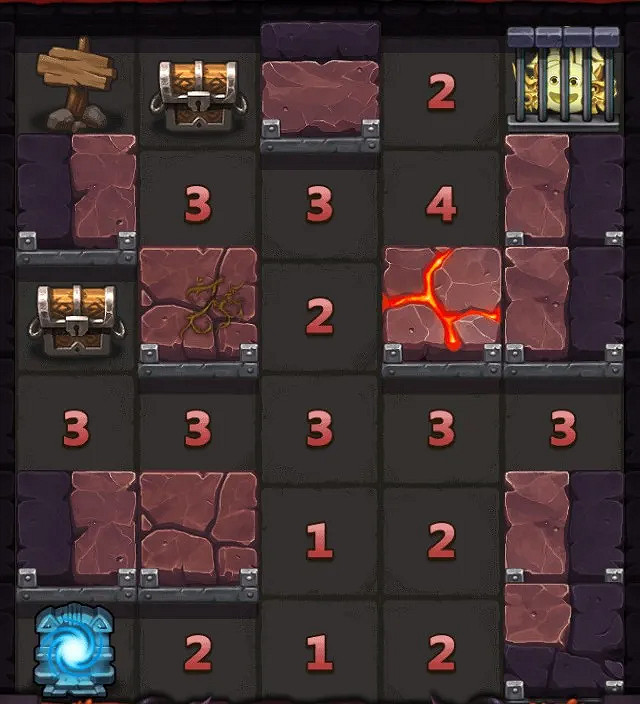 《地下城物語》M16掃雷 掃雷攻略 《地下城物語》M16掃雷 掃雷攻略