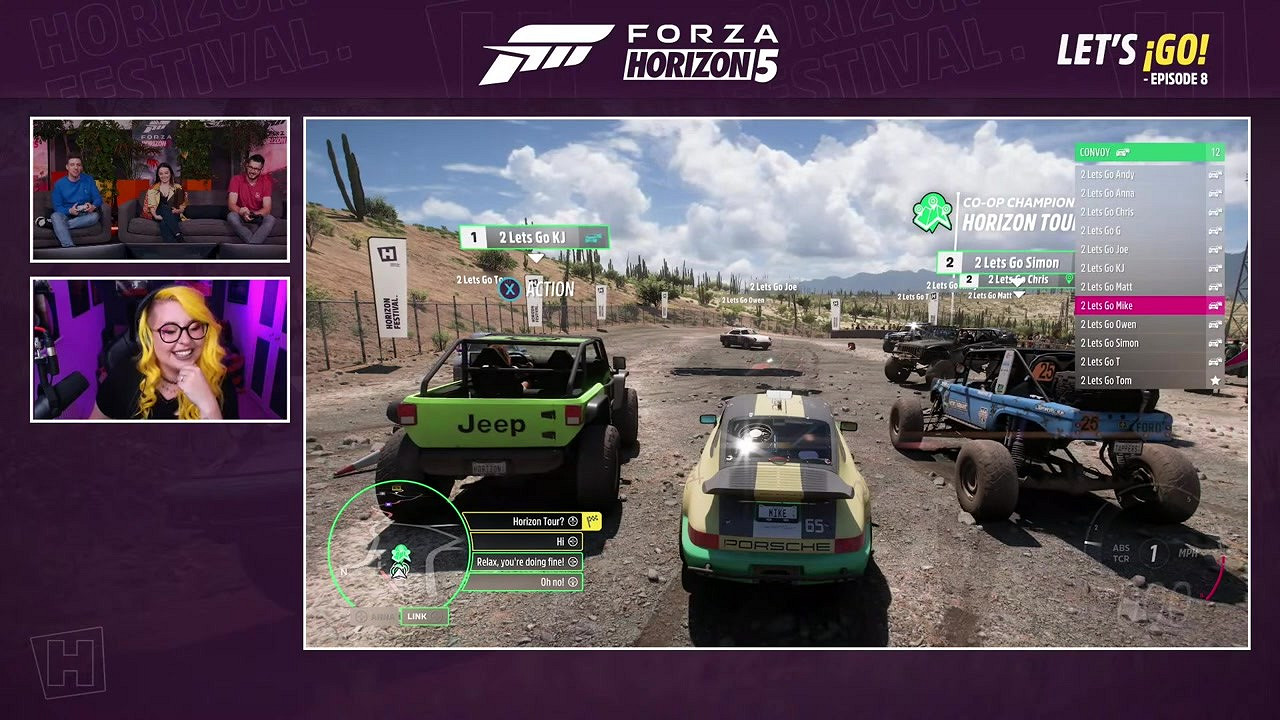 《極限競速：地平線5》預覽影片第八期：多人模式