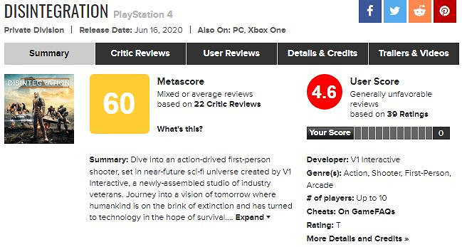 最後一戰創始人作品《崩解》開啟免費遊玩 目前玩家口碑一般