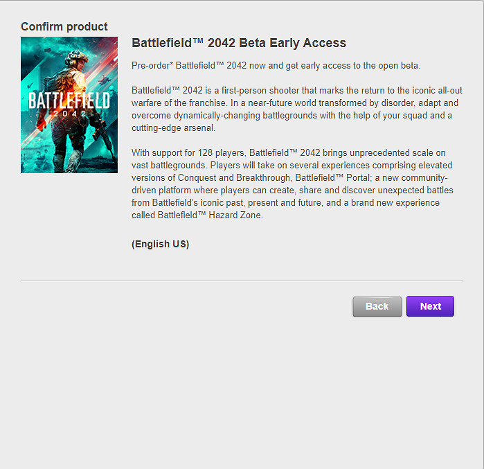 傳聞:亞馬遜已經開始發放《戰地風雲2042》B測程式碼 傳聞:亞馬遜已經開始發放《戰地風雲2042》B測程式碼