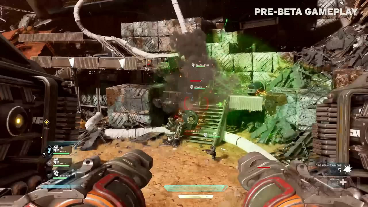 科幻機甲FPS《崩解》23分鐘展示 最後一戰創始人打造