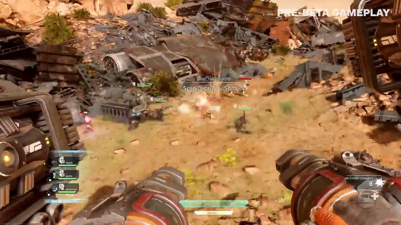 科幻機甲FPS《崩解》23分鐘展示 最後一戰創始人打造