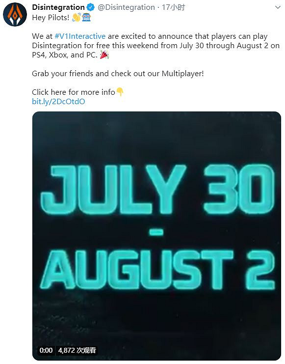 最後一戰創始人作品《崩解》開啟免費遊玩 目前玩家口碑一般