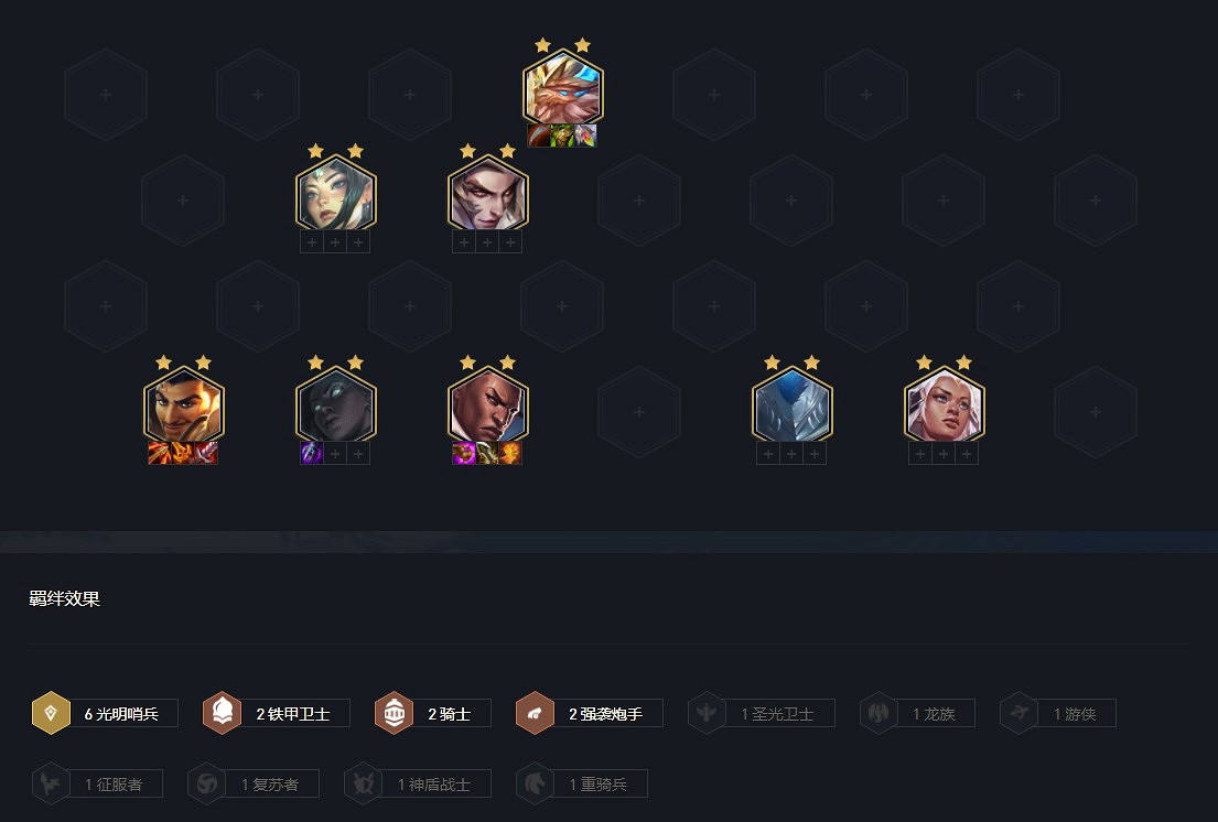 《聯盟戰棋》11.18B版本上分陣容推薦