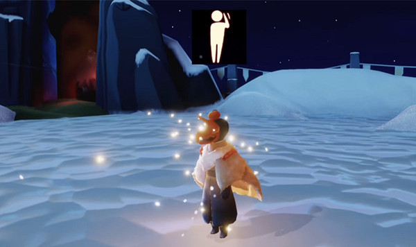 《光遇》白絨鬥篷是什麽動作 白絨鬥篷動作展示