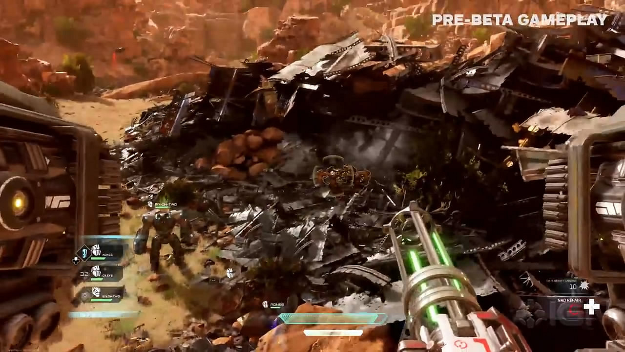 科幻機甲FPS《崩解》23分鐘展示 最後一戰創始人打造