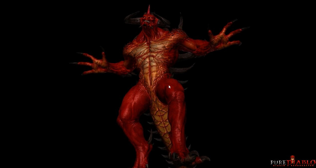 《暗黑破壞神2:獄火重生》部分怪物建模 細節刻畫到位 《暗黑破壞神2:獄火重生》部分怪物建模 細節刻畫到位