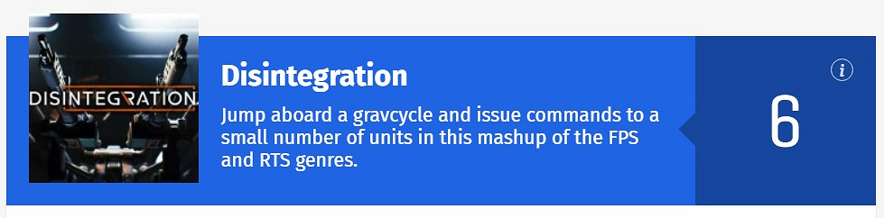 最後一戰創始人打造科幻機甲FPS《崩解》IGN 6分:創意新穎 深度不夠 最後一戰創始人打造科幻機甲FPS《崩解》IGN 6分:創意新穎 深度不夠