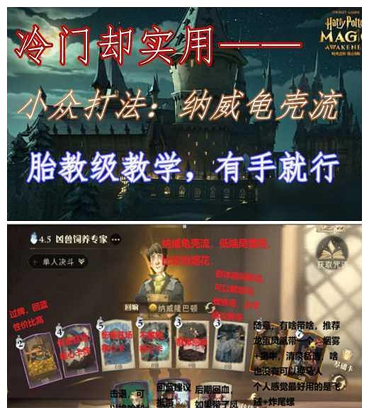 《哈利波特魔法覺醒》奈威龜殼流怎麽玩 奈威龜殼流玩法介紹攻略