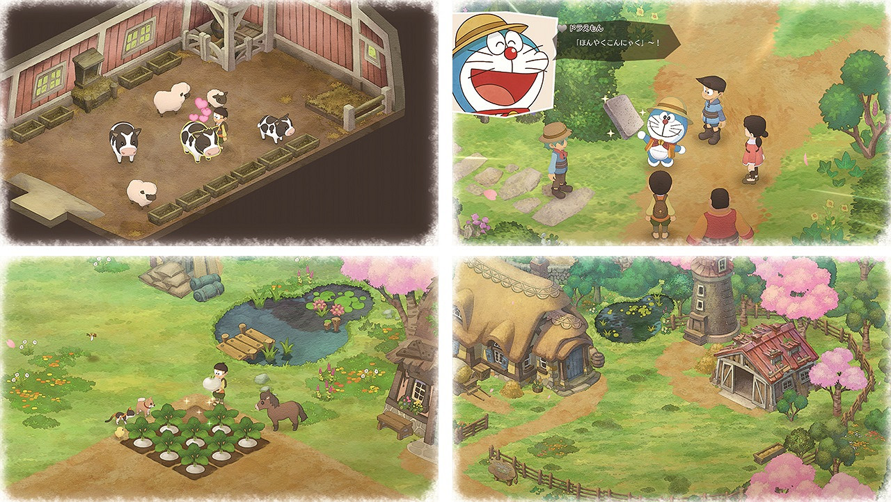 恬靜美少女杉咲花出演《哆啦A夢：大雄的牧場物語》廣告