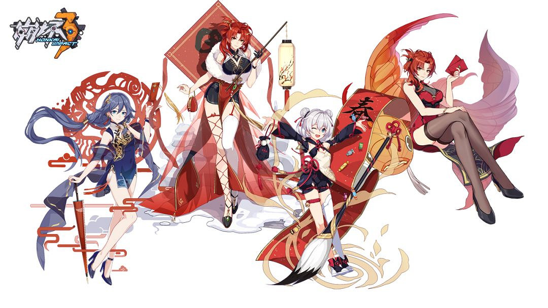 崩壞3迎春服裝有哪些 19年迎春服裝皮膚一覽 崩壞3迎春服裝有哪些 19年迎春服裝皮膚一覽