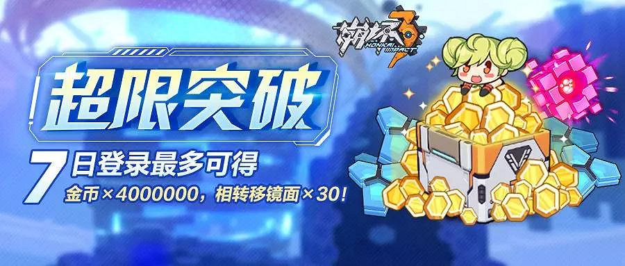 《崩壞3》超限突破福利介紹 超限突破登錄及拼圖活動獎勵一覽 《崩壞3》超限突破福利介紹 超限突破登錄及拼圖活動獎勵一覽