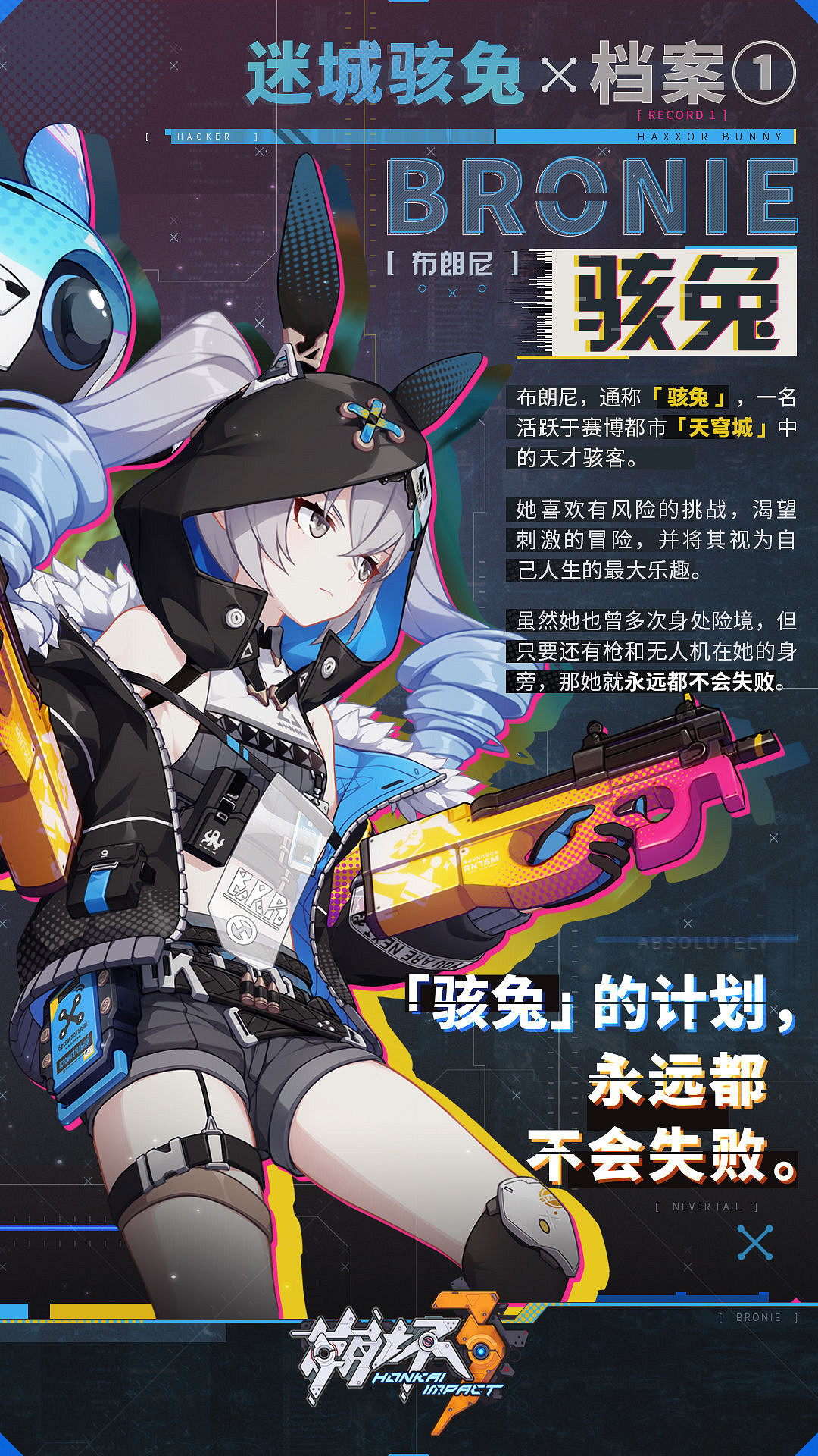 《崩壞3》迷城駭兔角色檔案1 迷城駭兔背景故事介紹